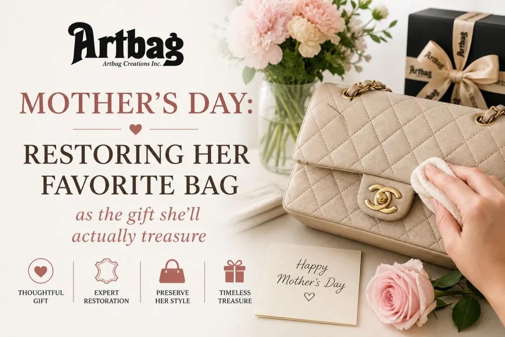 Mother’s Day handbag restoration gift